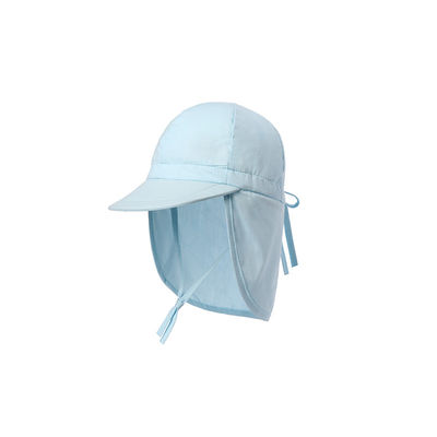 Coton 50+ 100% UV de chapeaux du seau des enfants larges réglables de bord