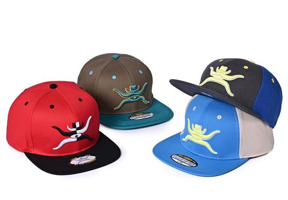 la nouvelle ère Snapback de la broderie 3D couvre les chapeaux acryliques de Hip Hop de laine