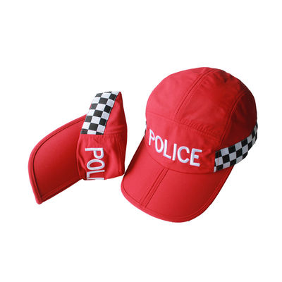 La casquette de baseball respirable Mesh Fabric Red Colour Caps des hommes extérieurs de polyester
