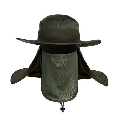 Chapeau UV de protection de chapeaux de Sun des femmes extérieures de 60cm avec la couverture de cou