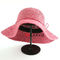 ODM d'OEM fait sur commande de couleur de Straw Sun Hats Sun Shade Pantone de femmes de raphia