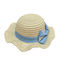 Logo fait sur commande de Straw Hat Womens Beach Hats de bord large de couleur de Pantone