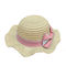 Logo fait sur commande de Straw Hat Womens Beach Hats de bord large de couleur de Pantone
