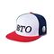 ODM d'OEM plat de logo de broderie de Hip Hop Bill Gorras Snapback Hats Custom
