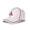 Les casquettes de baseball faites sur commande de Flexfit de coton du logo 58cm ont brodé l'ODM d'OEM