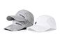La casquette de baseball écologique de polyester respirable a brodé les chapeaux ISO9001 de sports