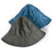 Bord extérieur UPF50+ du chapeau 6cm de seau de pêche de réversible de tissu long augmentant des chapeaux