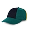 Chapeau vert ample de cricket de panneau de la laine 8 avec le logo fait sur commande