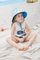 chapeau de Sun de plage de bébé d'enfant en bas âge de chapeaux du seau des enfants de 45cm