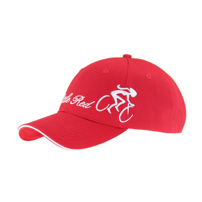 Casquettes de baseball de course en polyester sublimation ottoman avec logo à broderie plate