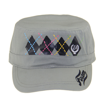 Hommes Femmes Chapeau de baseball militaire en plein air Coton Chapeau militaire plat OEM ODM