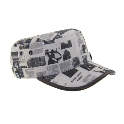Chapeau de toile militaire personnalisable