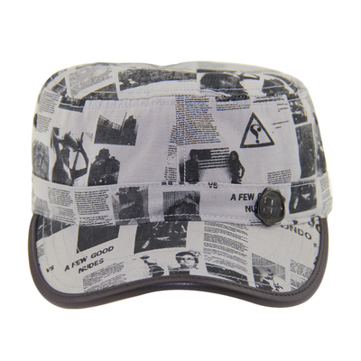 Chapeau de toile militaire personnalisable