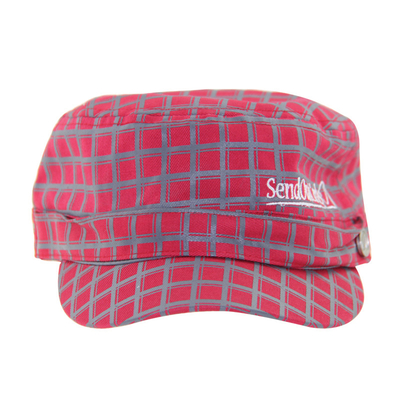 Impression personnalisée Broderie Rouge Tape de cadet militaire Type bord courbé