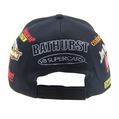Logo imprimé Casquettes de baseball de course Casquette de baseball pour homme brodée pour adulte