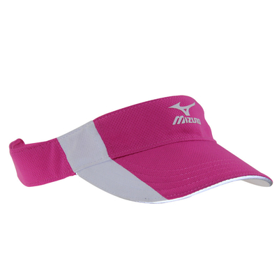 Logo réfléchissant Visor solaire Casquettes Polymesh Sports Visor solaire Chapeau respirant