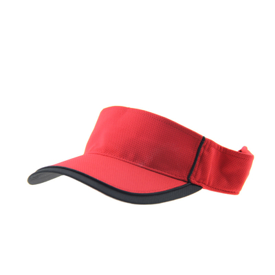 Frontières de tubes de contraste réglables pour hommes Visor solaire Caps Design élégant