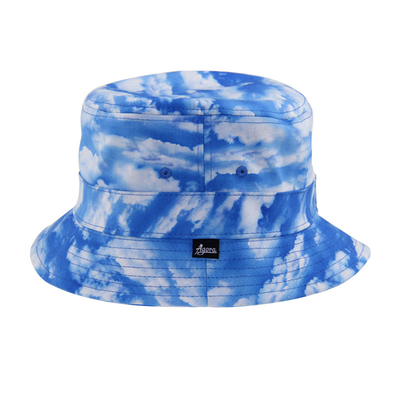 Imprimante de teinture de cravate mode pêcheur chapeaux à seau d'été Polyester Elastine Matériau