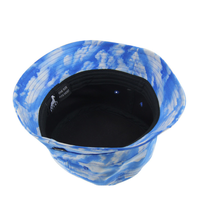 Imprimante de teinture de cravate mode pêcheur chapeaux à seau d'été Polyester Elastine Matériau