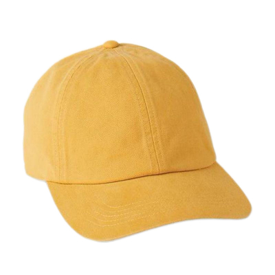 Chapeau de base-ball 100% coton biologique lavé, à profil bas, non construit pour l'extérieur