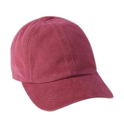 Chapeau de base-ball 100% coton biologique lavé, à profil bas, non construit pour l'extérieur