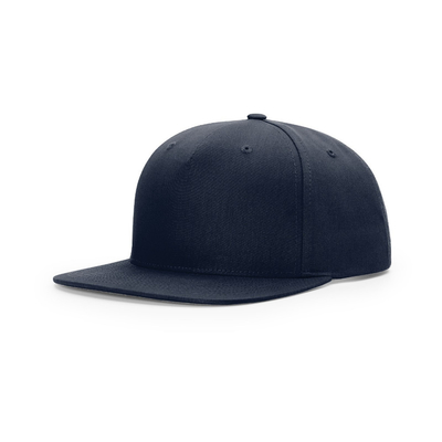 Snapback avant personnalisé 5 chapeaux à panneau à pic plat Snapback de profil moyen