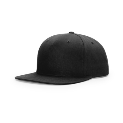 Snapback avant personnalisé 5 chapeaux à panneau à pic plat Snapback de profil moyen