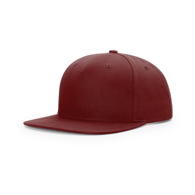 Snapback avant personnalisé 5 chapeaux à panneau à pic plat Snapback de profil moyen