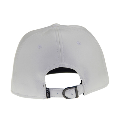 Chapeaux de base-ball de mode en faux cuir en pu Chapeau de base-ball à six panneaux Certifié SGS