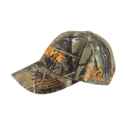 6 panneaux de camouflage de broderie casquettes de baseball, unisexe bas profil casquettes de chasse réglables