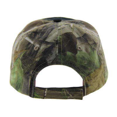 6 Panneaux de camouflage Broderie Casquettes de base-ball en plein air, Unisexe Chapeau de chasse réglable à profil bas