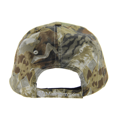 6 Panneaux de camouflage Broderie Casquettes de base-ball en plein air, Unisexe Chapeau de chasse réglable à profil bas
