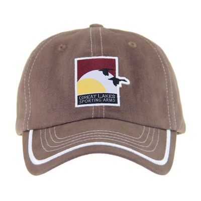 Embroideries en coton classique Casquettes de base-ball en plein air 6 panneaux construits