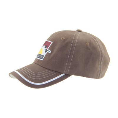 Embroideries en coton classique Casquettes de base-ball en plein air 6 panneaux construits