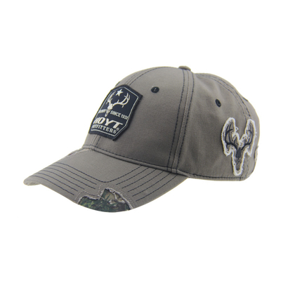 Logo du patch tissé Casquettes de baseball extérieures Vintage Chapeau de papa en détresse OEM / ODM