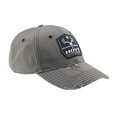 Logo du patch tissé Casquettes de baseball extérieures Vintage Chapeau de papa en détresse OEM / ODM