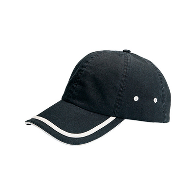 Chapeaux de baseball à six panneaux en coton non construits Chapeaux de baseball extérieurs Fermeture en velours
