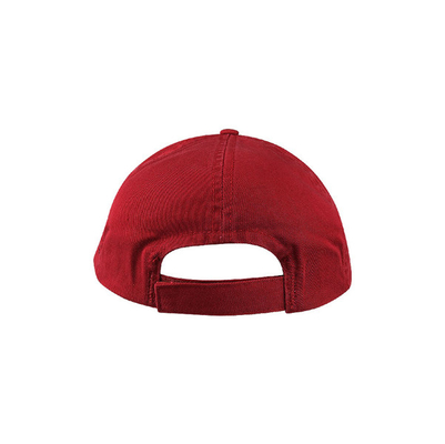 Chapeaux de baseball à six panneaux en coton non construits Chapeaux de baseball extérieurs Fermeture en velours