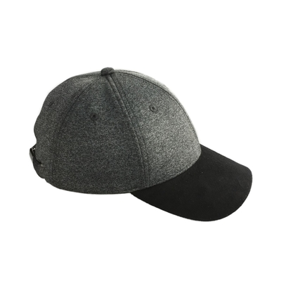 Impression réfléchissante Casquettes de baseball de course Multi-panels Matériau de mélange de laine