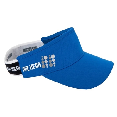 100% de polyester en maille protection solaire visor chapeau anti-microbien respirant