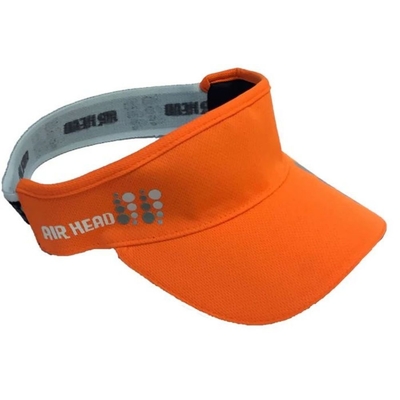 100% de polyester en maille protection solaire visor chapeau anti-microbien respirant