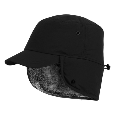 Hommes ou femmes Casquettes d'hiver Boucles d'oreilles chaudes Chapeau entièrement en douceur Faux fourrure Casquette de base-ball Trapper Chapeau de chasse
