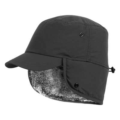 Hommes ou femmes Casquettes d'hiver Boucles d'oreilles chaudes Chapeau entièrement en douceur Faux fourrure Casquette de base-ball Trapper Chapeau de chasse