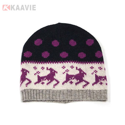 l'hiver teint par plaine de 25*22cm tricotent Beanie Hats Scarves And Gloves