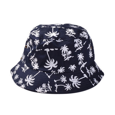 Coton extérieur de chapeaux de seau de protection UV 56cm unisexes pour l'été