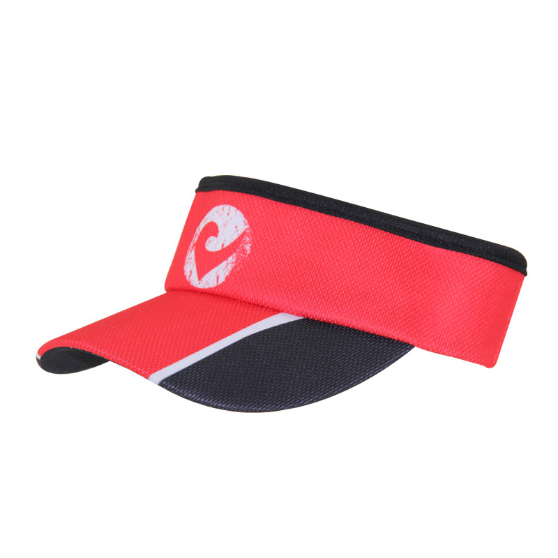 Casquettes de sport à la mode avec logo d'impression par sublimation à l'avant et à l'arrière