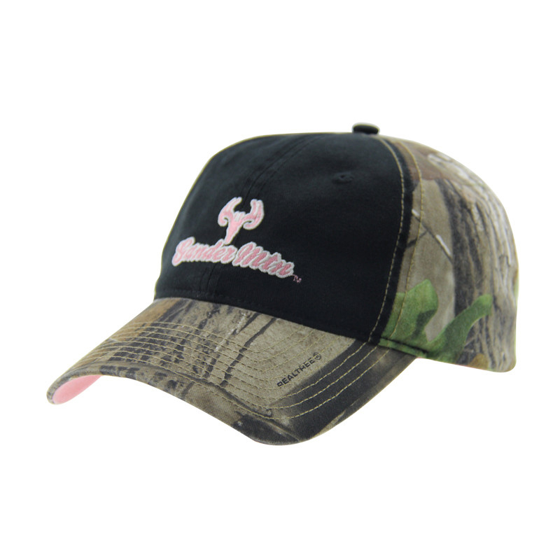6 Panneaux de camouflage Broderie Casquettes de base-ball en plein air, Unisexe Chapeau de chasse réglable à profil bas