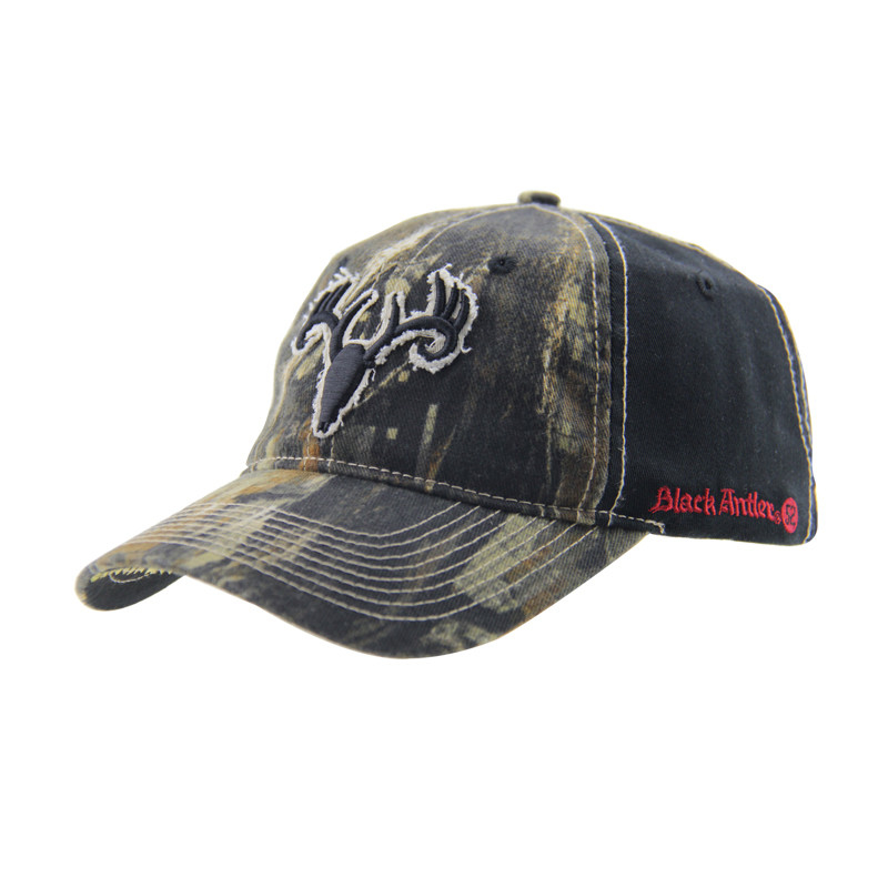 6 Panneaux de camouflage Broderie Casquettes de base-ball en plein air, Unisexe Chapeau de chasse réglable à profil bas