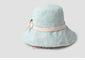 Coton 60cm de chapeaux de seau de Madame Women Floral Outdoor d'OEM pour l'été