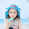 Couleur bleue de bord large des chapeaux UPF 50+ du seau des anti enfants UV animaux